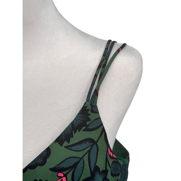 Anthropologie Skies are Blue Floral Print Tank Top Blouse Summer Vibes EUC Sz M - Picture 4 of 10